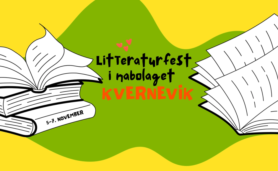 Profil for litteraturfest i nabolaget Kvernevik
