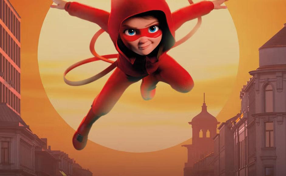 Illustrasjon fra boka Håndbok for Superhelter. Illustrert av Agnes Våhlund