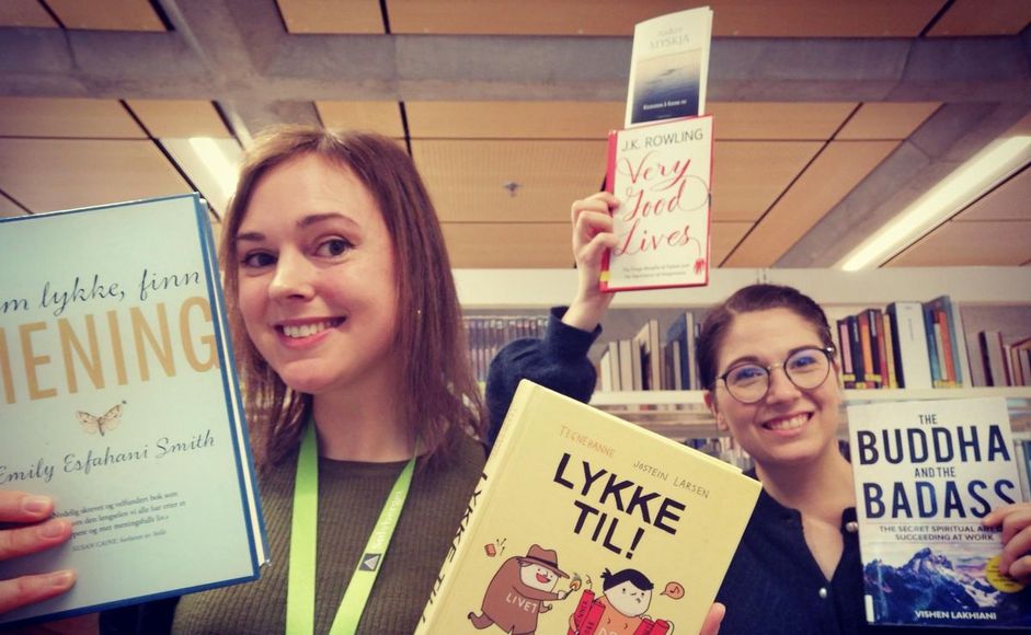 Ingunn Øvrebø og Sofie B. Andersen holder flere selvhjelpsbøker