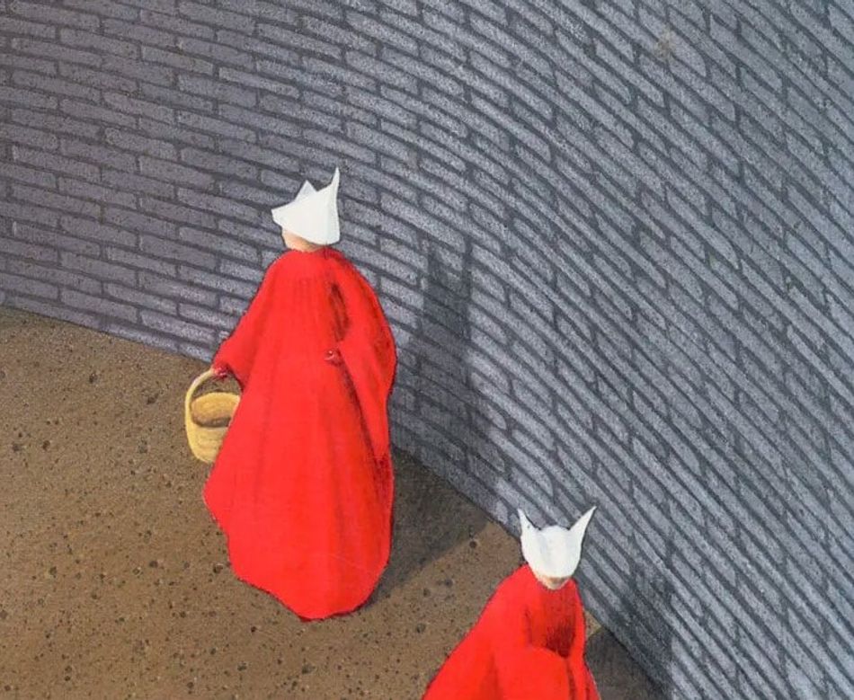 Forsiden av Margaret Atwoods bok Tjenerinnens beretning