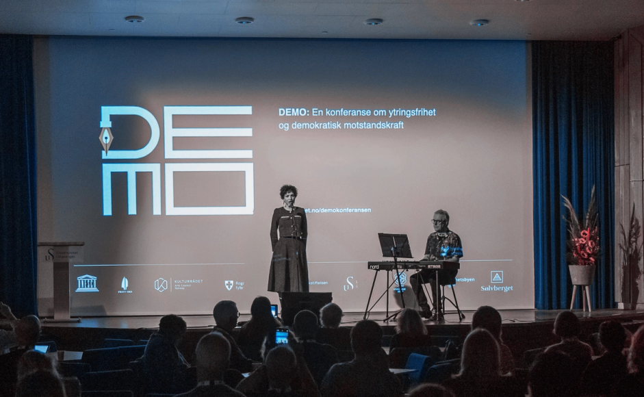 Ghawgha og Nils Henrik Asheim på Demo 2025