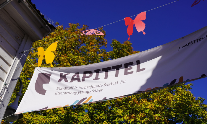 Festivalbanner i Stavanger