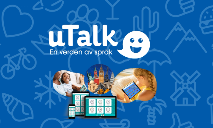 Bilde av logoen til uTalk