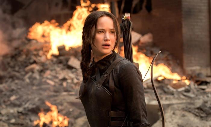 Jennifer Lawrence i filmen Hunger games