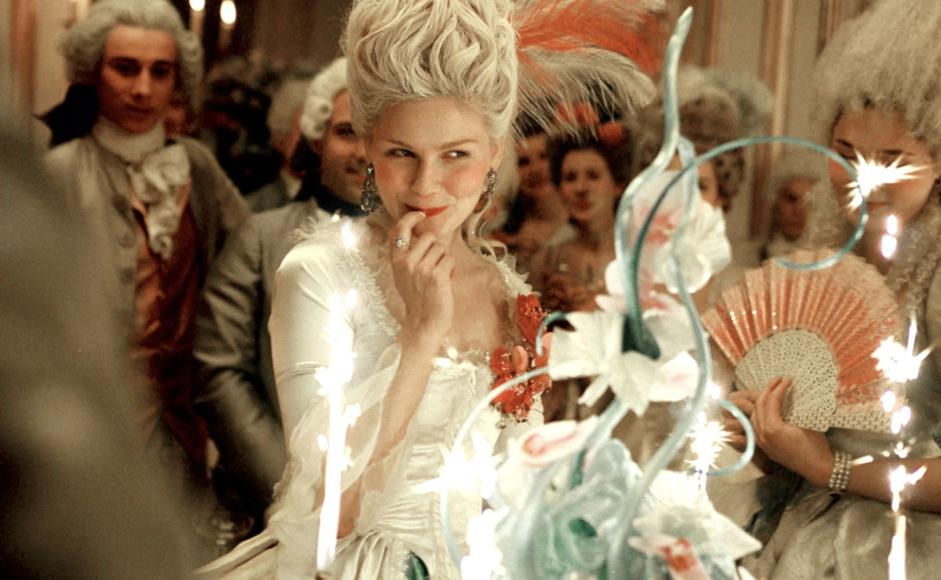 Kirsten Dunst i filmen Marie Antoinette