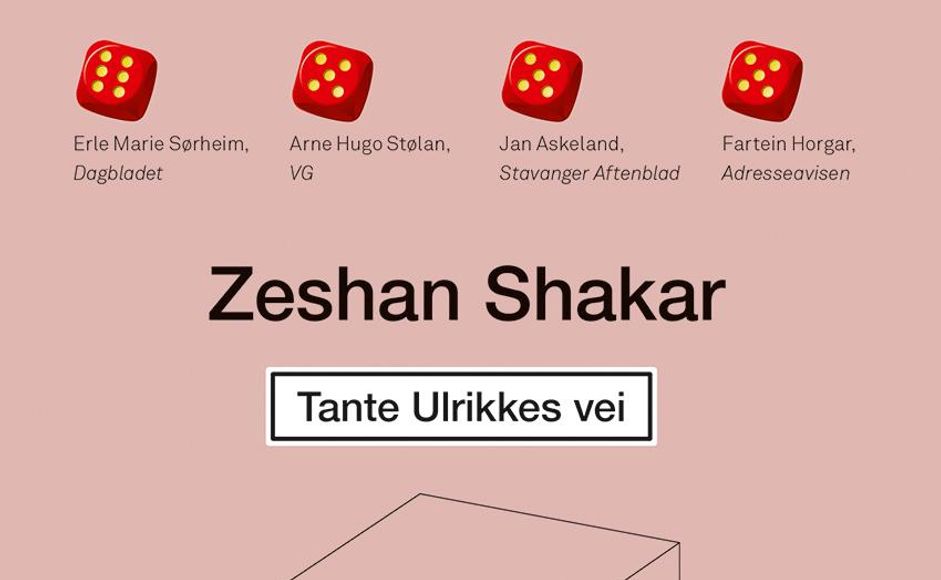 Omslag til Tante Ulrikkes vei av Zeshan Shakar