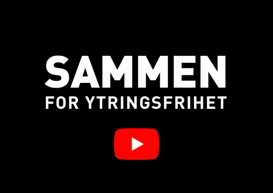 Tekst: Sammen for ytringsfrihet