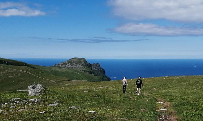 Utsikt fra Melen på Nordmøre. Foto: Åsmund Ådnøy