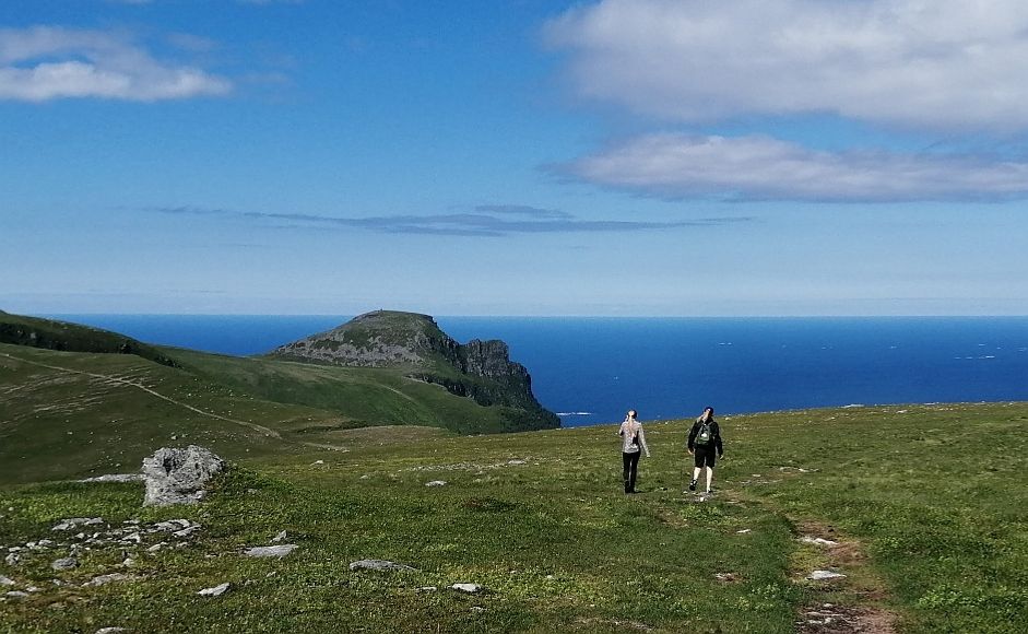 Utsikt fra Melen på Nordmøre. Foto: Åsmund Ådnøy