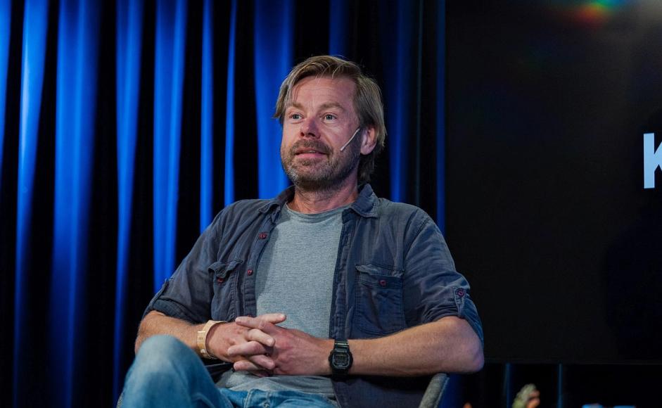Henrik Langeland på Kapittelfestivalen 2024 foto Andrea Rocha