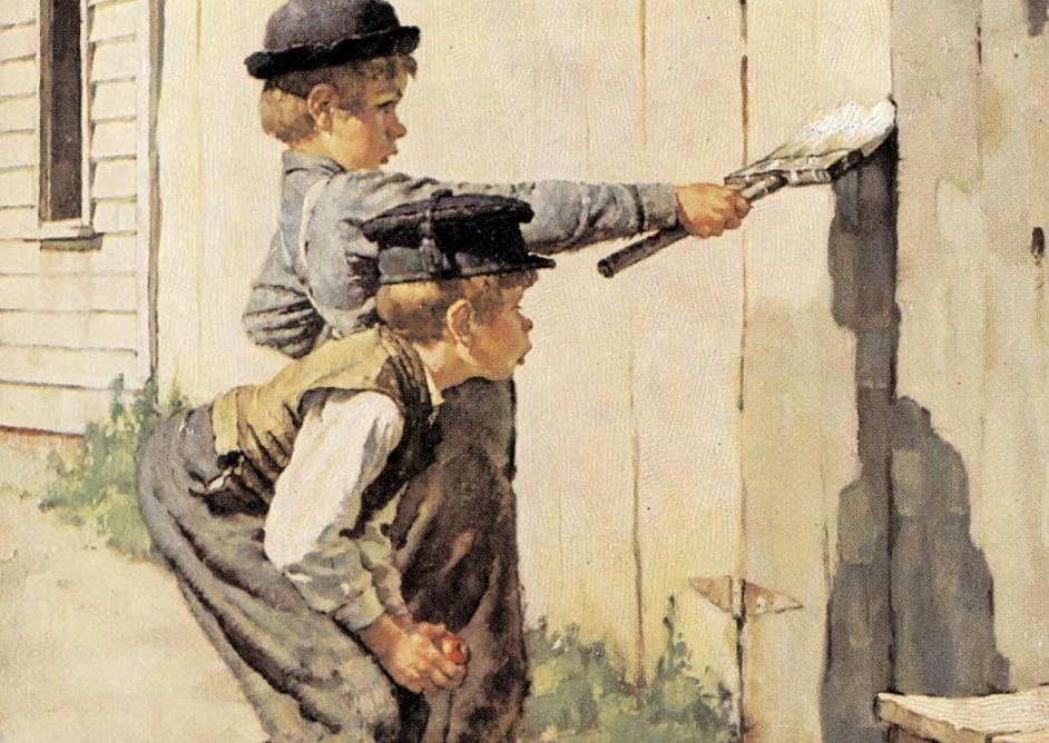 Mark Twains bok Tom Sawyer