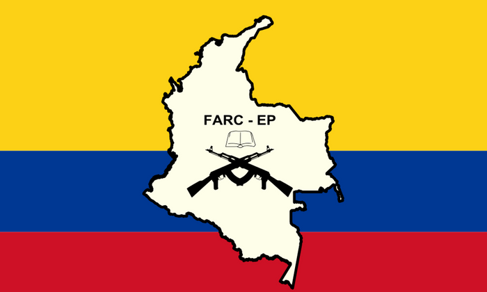Farc-EP flag: CC 2.5