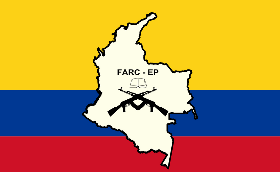 Farc-EP flag: CC 2.5