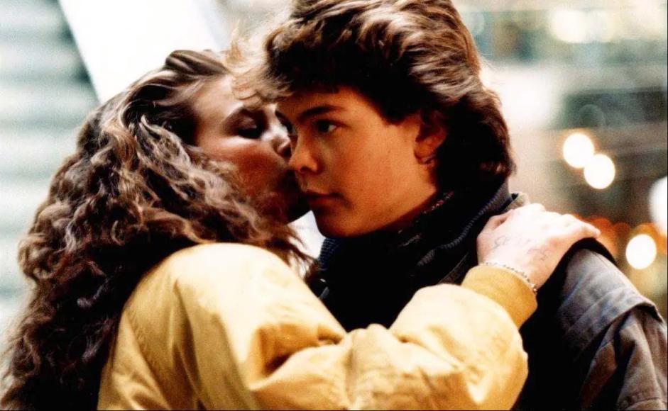 Lee Figenschow og Håvard Bakke i en scene fra filmen Døden på Oslo S