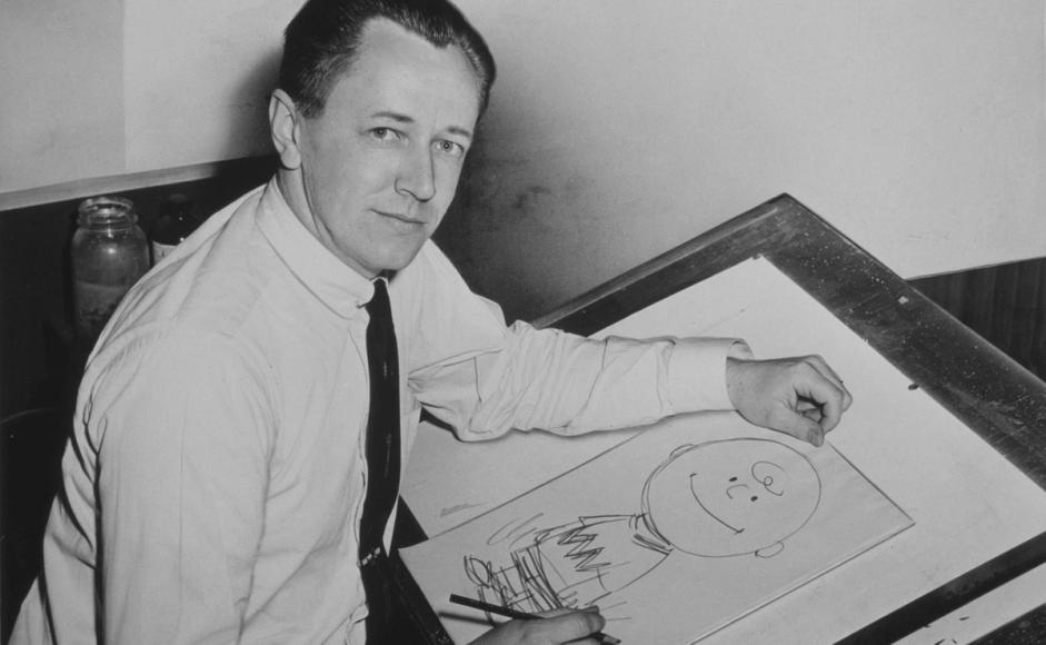 Bilde av tegneserieskaper Charles M. Schulz