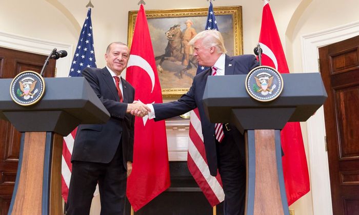 Erdogan og Trump Foto: Shealah Craighead, U.S. federal government, Public Domain