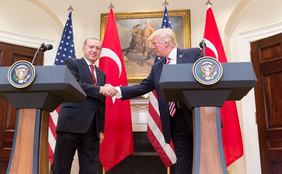Erdogan og Trump Foto: Shealah Craighead, U.S. federal government, Public Domain