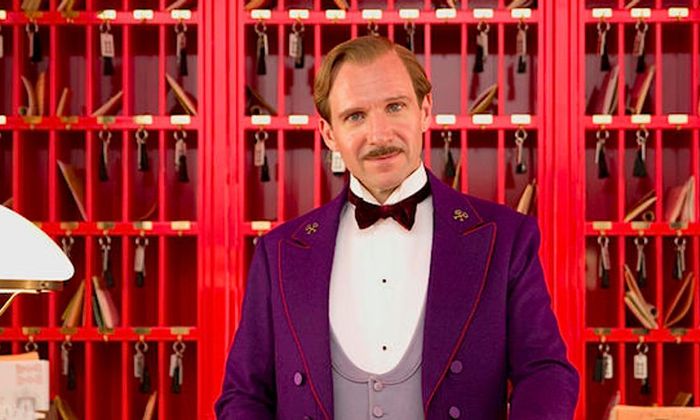 Ralph fiennes i Grand Budapest Hotel
