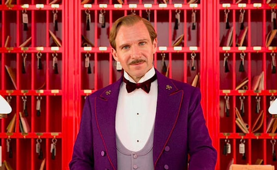 Ralph fiennes i Grand Budapest Hotel