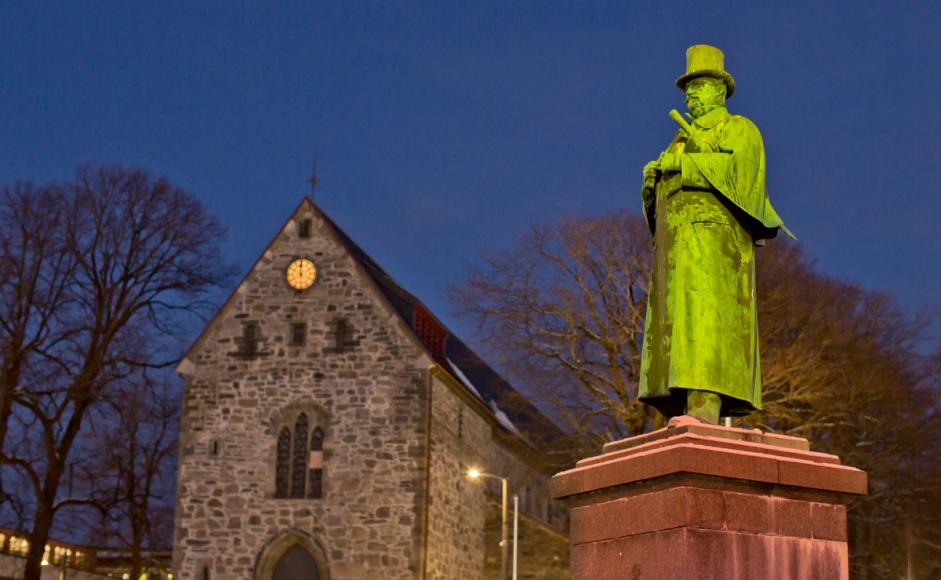 Domkirken og Kielland. Foto: Solfrid Sande